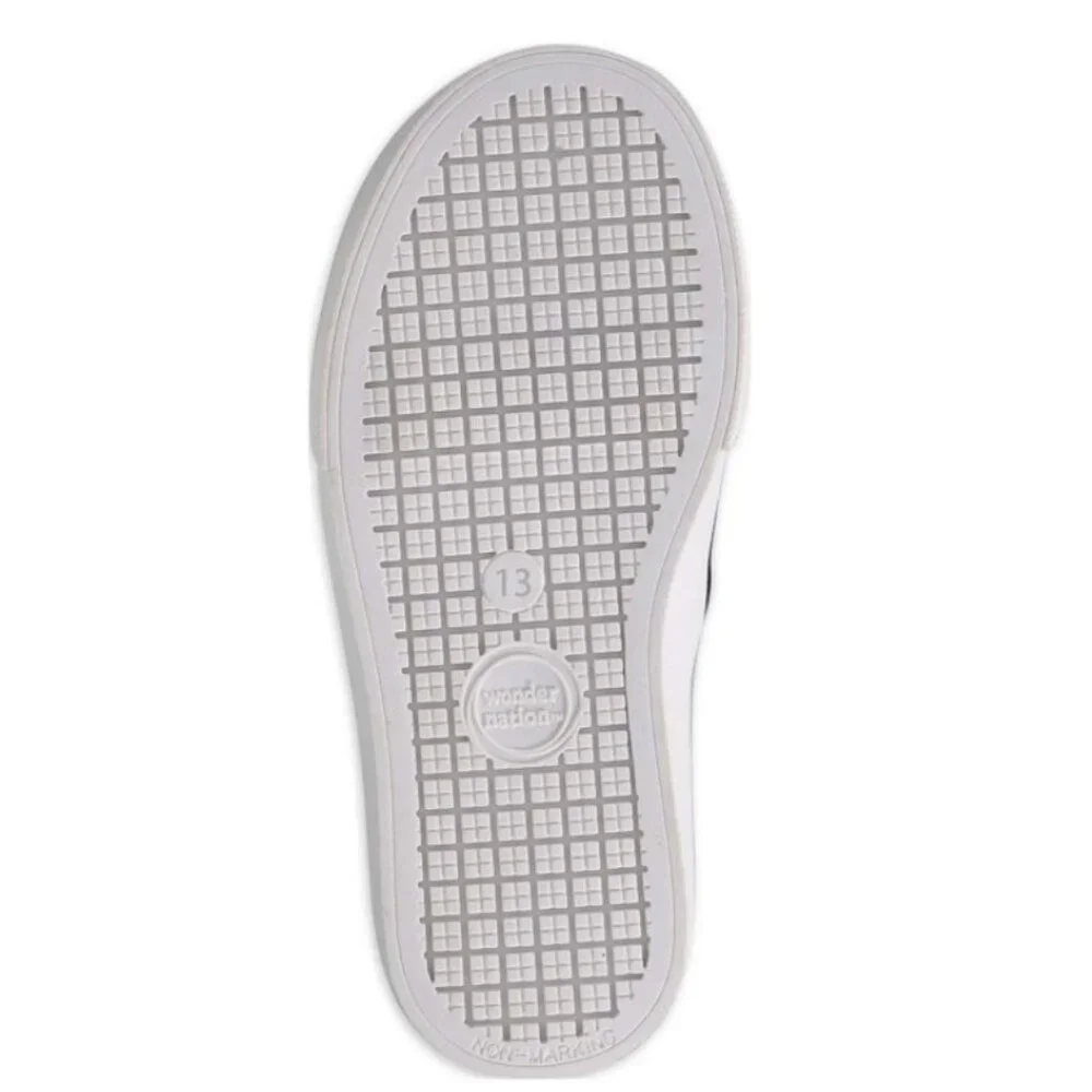 Wonder Nation Baby, Toddler and Boys Casual Slip-On Sneakers size 13